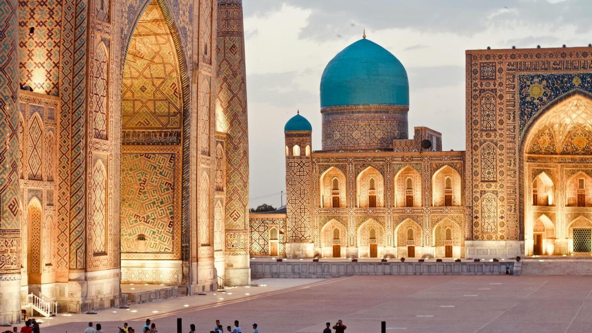 Samarkand Central Apartments ภายนอก รูปภาพ